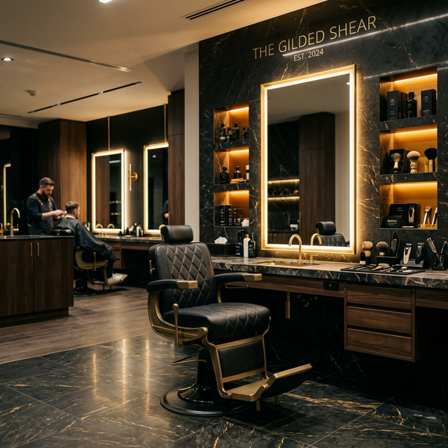Barbershop Interieur